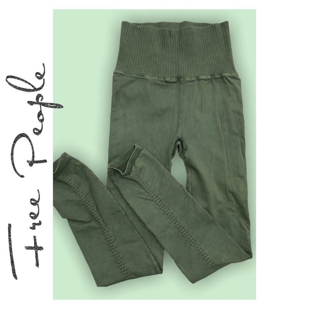 NEW ! Free People Good Karma Leggings - Picture 4 of 4